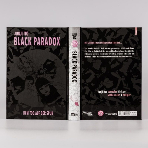 Buchcover und Innenansicht für das Buch: Black Paradox