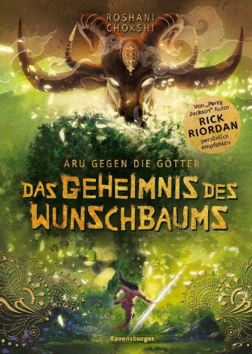 Buchcover und Innenansicht für das Buch: Aru Shah and the Tree of Wishes