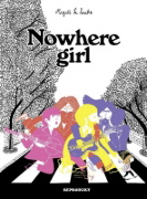 Buchcover und Innenansicht für das Buch: Nowhere Girl