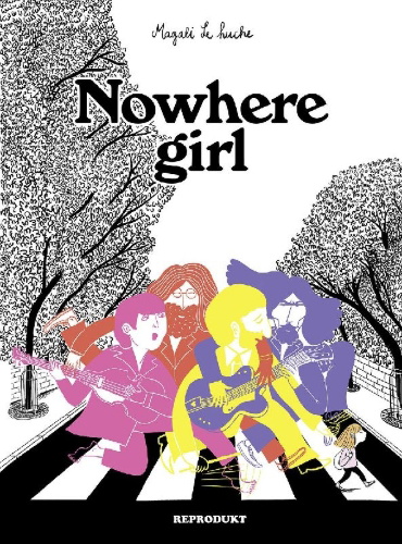 Buchcover und Innenansicht für das Buch: Nowhere Girl