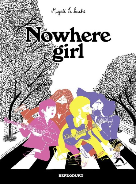 Buchcover und Innenansicht für das Buch: Nowhere Girl
