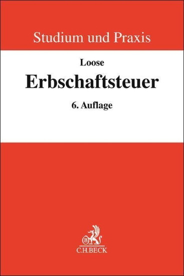Buchcover und Innenansicht für das Buch: Erbschaftsteuer
