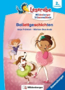 Buchcover und Innenansicht für das Buch: Leserabe mit Mildenberger Silbenmethode - Ballettgeschichten