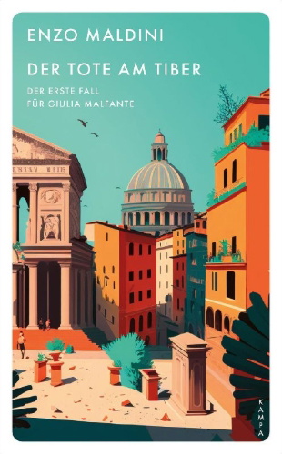 Buchcover und Innenansicht für das Buch: Der Tote am Tiber