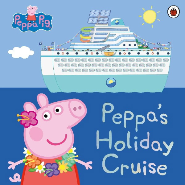 Buchcover und Innenansicht für das Buch: Peppa Pig: Peppa's Holiday Cruise