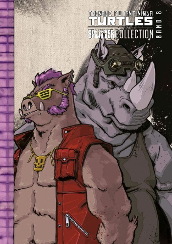 Buchcover und Innenansicht für das Buch: Teenage Mutant Ninja Turtles IDW Collection 08