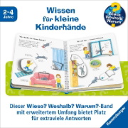 Buchcover und Innenansicht für das Buch: Wieso? Weshalb? Warum? Sonderband junior: Kennst du Formen, Farben, Gegensätze, Zahlen?