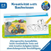 Buchcover und Innenansicht für das Buch: Wieso? Weshalb? Warum? junior AKTIV - Baustelle