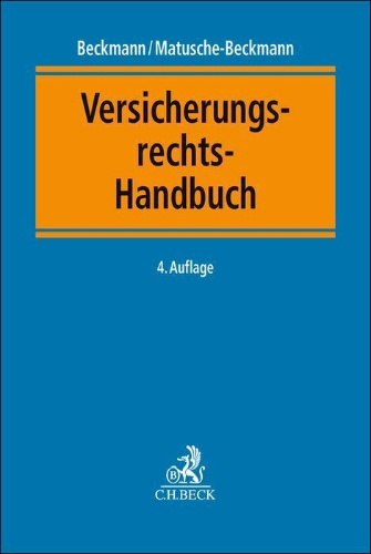 Buchcover und Innenansicht für das Buch: Versicherungsrechts-Handbuch