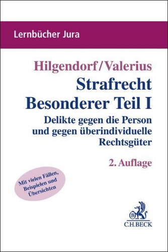 Buchcover und Innenansicht für das Buch: Strafrecht Besonderer Teil I