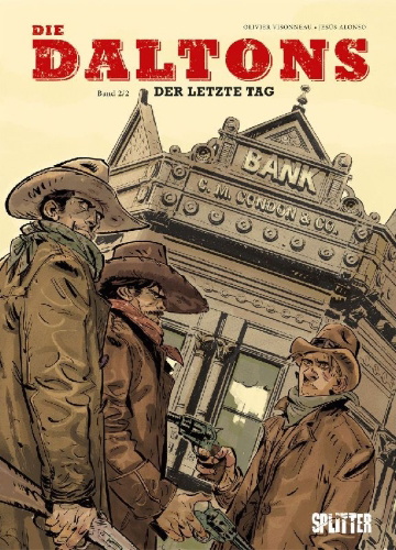 Buchcover und Innenansicht für das Buch: Les Dalton