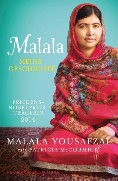 Buchcover und Innenansicht für das Buch: I Am Malala: How One Girl Stood Up for Education and Changed the World