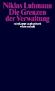 Buchcover und Innenansicht für das Buch: Die Grenzen der Verwaltung