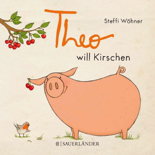 Buchcover und Innenansicht für das Buch: Theo will Kirschen