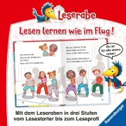 Buchcover und Innenansicht für das Buch: Leserabe 1. Lesestufe - Emmi und Nala im Tanz-Fieber
