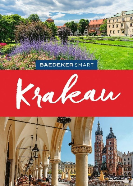 Buchcover und Innenansicht für das Buch: Baedeker SMART Reiseführer Krakau