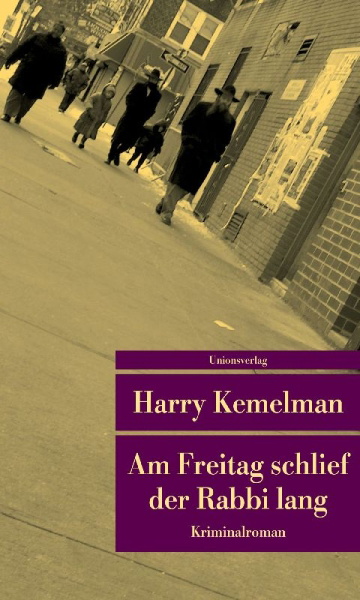 Buchcover und Innenansicht für das Buch: Friday the Rabbi Slept Late