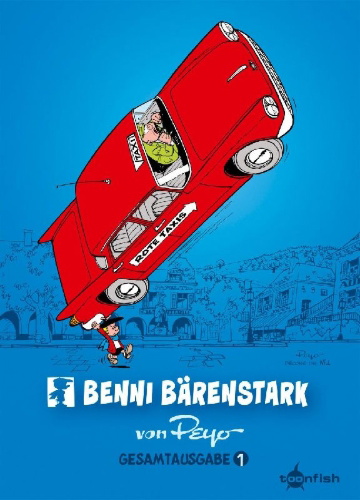 Buchcover und Innenansicht für das Buch: Benni Bärenstark Gesamtausgabe. Band 1