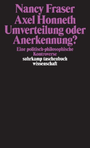 Buchcover und Innenansicht für das Buch: Umverteilung oder Anerkennung?