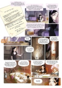 Buchcover und Innenansicht für das Buch: Nevermoor 1