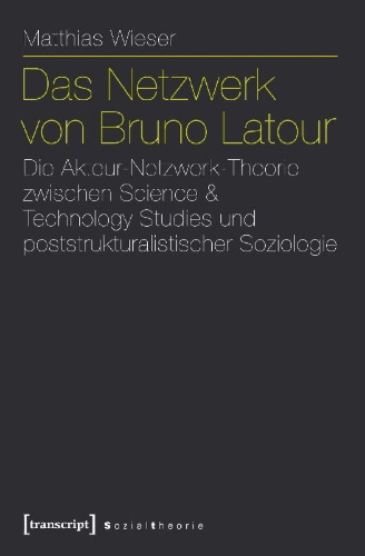 Buchcover und Innenansicht für das Buch: Das Netzwerk von Bruno Latour