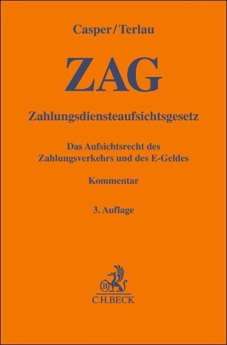 Buchcover und Innenansicht für das Buch: Zahlungsdiensteaufsichtsgesetz (ZAG)