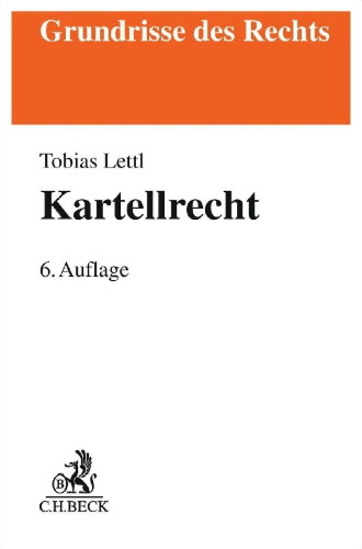 Buchcover und Innenansicht für das Buch: Kartellrecht