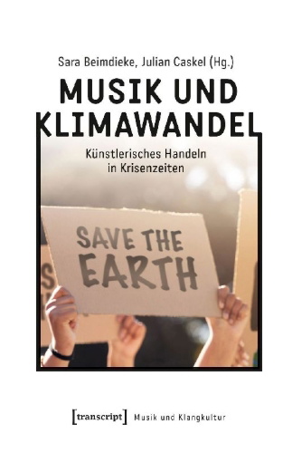 Buchcover und Innenansicht für das Buch: Musik und Klimawandel