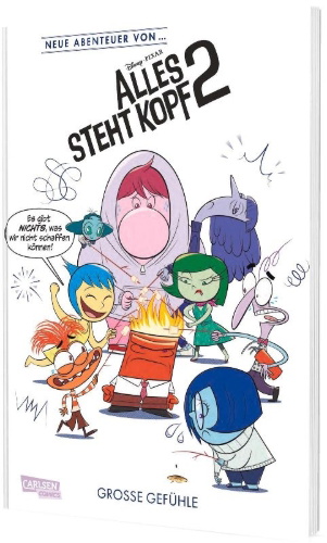 Buchcover und Innenansicht für das Buch: The new adventures of ... Inside Out 2