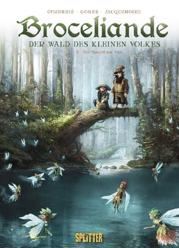 Buchcover und Innenansicht für das Buch: Broceliande. Band 5