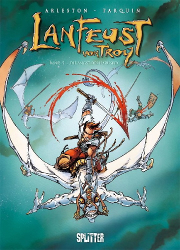 Buchcover und Innenansicht für das Buch: Lanfeust de Troy