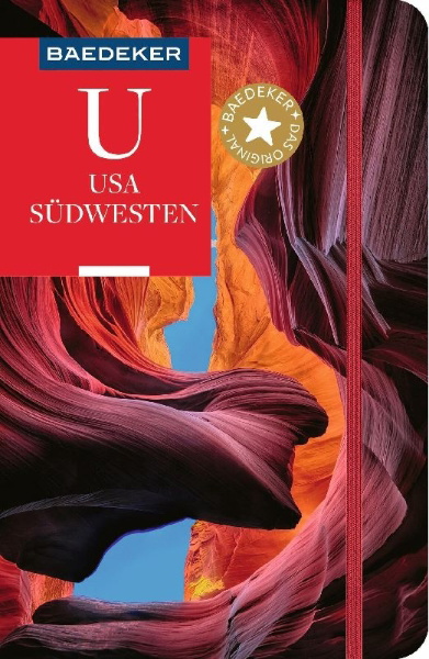 Buchcover und Innenansicht für das Buch: Baedeker Reiseführer USA Südwesten