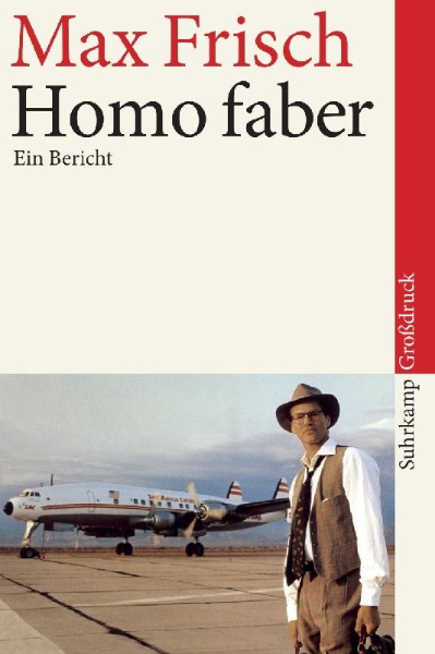 Buchcover und Innenansicht für das Buch: Homo faber