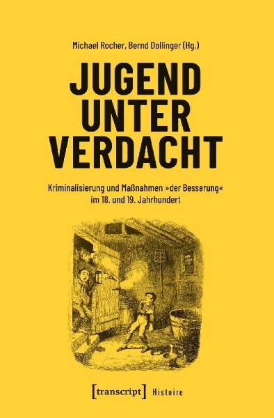 Buchcover und Innenansicht für das Buch: Jugend unter Verdacht