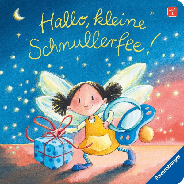 Buchcover und Innenansicht für das Buch: Hallo, kleine Schnullerfee!
