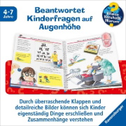 Buchcover und Innenansicht für das Buch: Wieso? Weshalb? Warum?, Band 9: Zu Besuch beim Kinderarzt