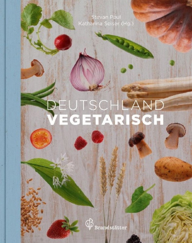 Buchcover und Innenansicht für das Buch: Deutschland vegetarisch
