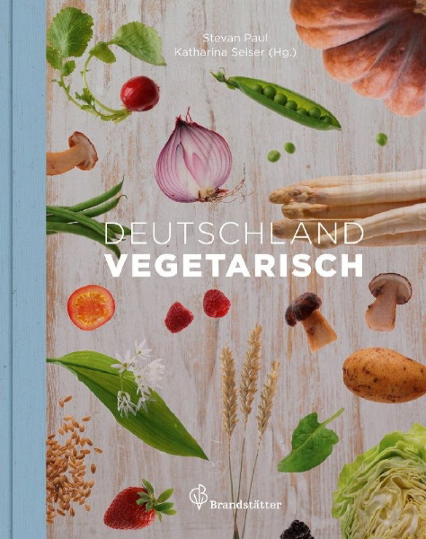 Buchcover und Innenansicht für das Buch: Deutschland vegetarisch