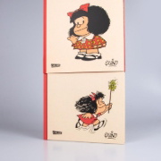 Buchcover und Innenansicht für das Buch: Die Bibliothek der Comic-Klassiker: Mafalda