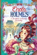 Buchcover und Innenansicht für das Buch: Les enquêtes d'Enola Holmes 9
