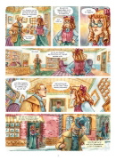 Buchcover und Innenansicht für das Buch: Les enquêtes d'Enola Holmes 9