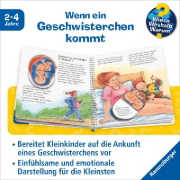 Buchcover und Innenansicht für das Buch: Wieso? Weshalb? Warum? junior, Band 12: Unser Baby