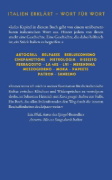 Buchcover und Innenansicht für das Buch: Kurz gesagt: Italien