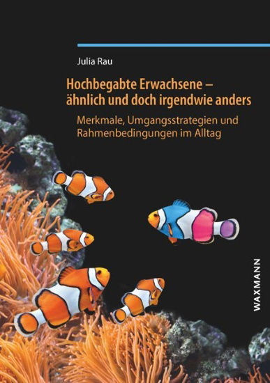 Buchcover und Innenansicht für das Buch: Hochbegabte Erwachsene - ähnlich und doch irgendwie anders