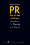 Buchcover und Innenansicht für das Buch: PR für Kunst und Kultur