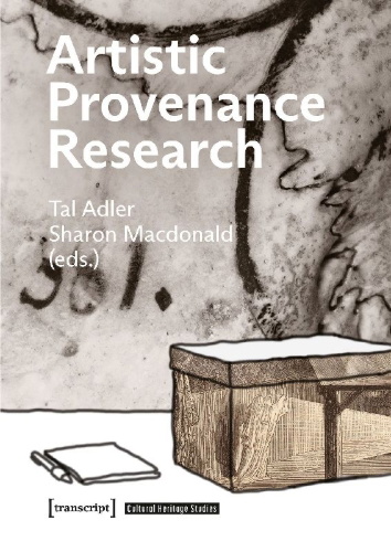 Buchcover und Innenansicht für das Buch: Artistic Provenance Research