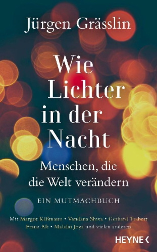 Buchcover und Innenansicht für das Buch: Wie Lichter in der Nacht