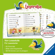 Buchcover und Innenansicht für das Buch: Leserabe Vor-Lesestufe - Fußballgeschichten