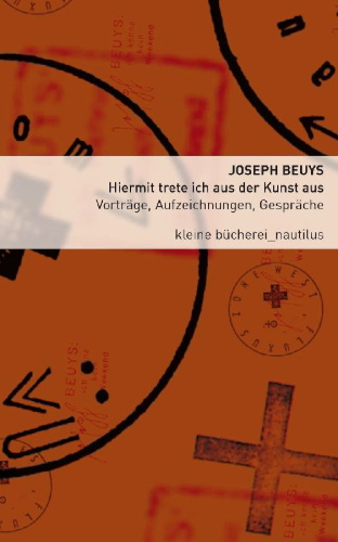 Buchcover und Innenansicht für das Buch: Hiermit trete ich aus der Kunst aus