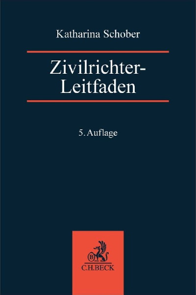 Buchcover und Innenansicht für das Buch: Zivilrichter-Leitfaden